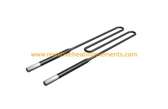 W الشكل MoSi2 عنصر التدفئة 500mm 600mm 700mm موليبدينوم عنصر التدفئة