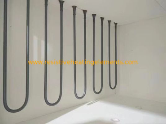 العناصر الساخنة المخصصة لموليبدينوم ديزيليسيد MoSi2 1800C للأفران