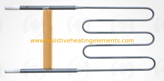 عناصر التسخين متعددة الانحناءات MoSi2 للفناء الصناعي